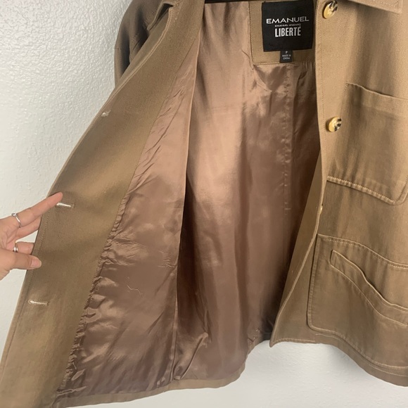 EMANUEL UNGARO LIBERTE VINTAGE CAMEL COAT - Picture 7 of 12